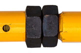 小吊機雙螺母銜接設計